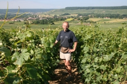 Champagne METEYER Pre & Fils - Relevage au deuxime clou.